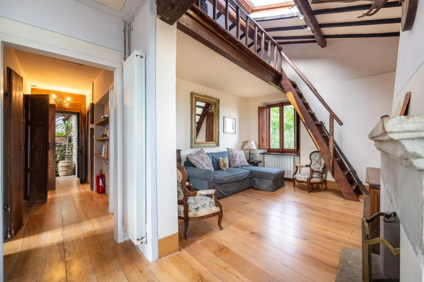 Villa Letizia-Wohnzimmer