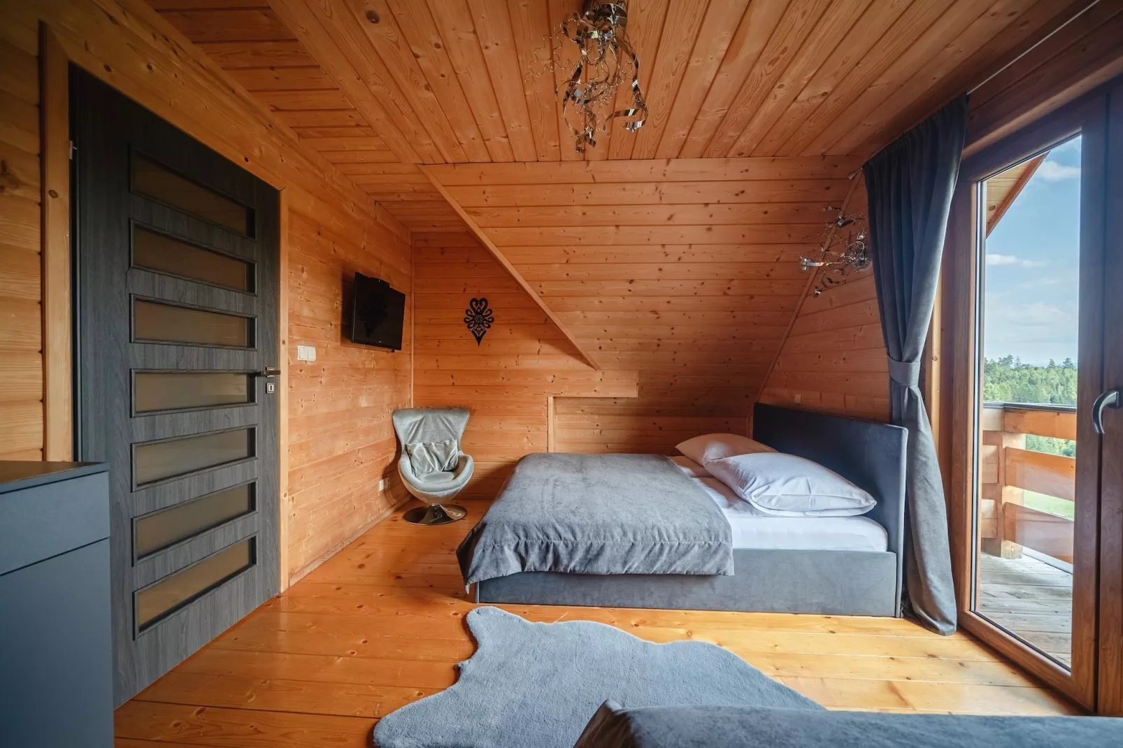 A luxury villa in the Tatra Mountains-Schlafzimmer