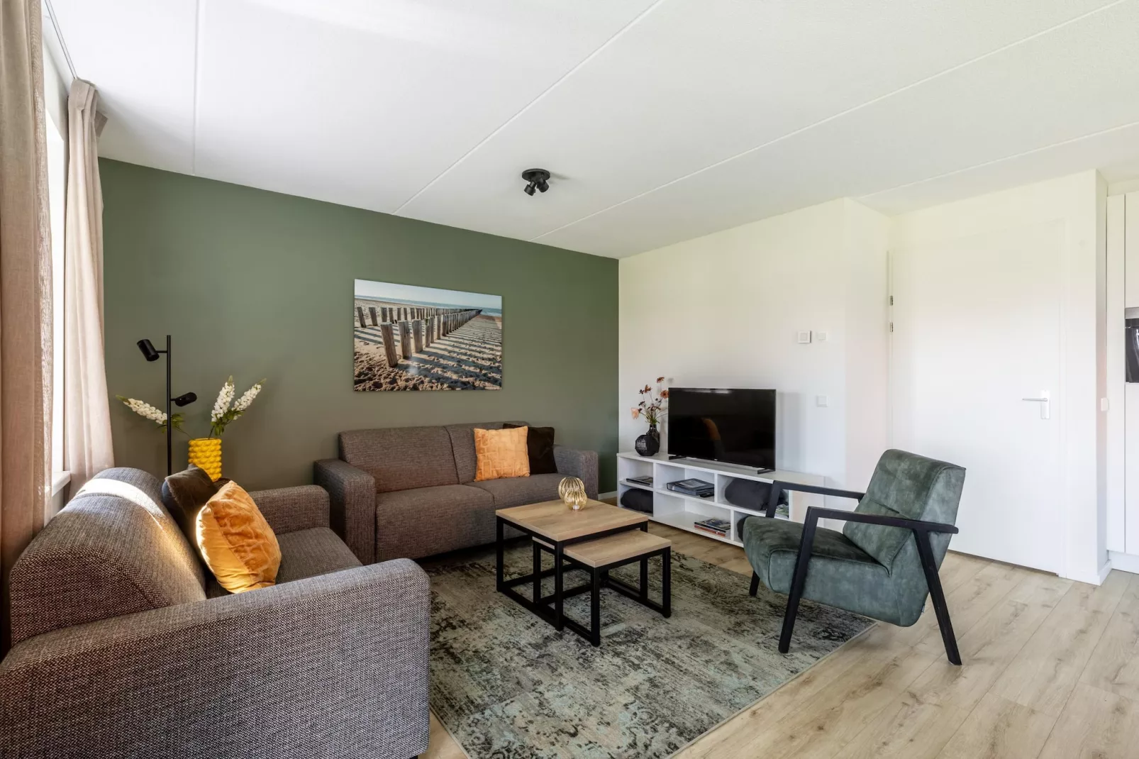 De Pluvier Huis Nr 38-Wohnzimmer