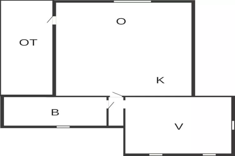 4 person holiday home in Karrebæksminde-By Traum-Floor plan