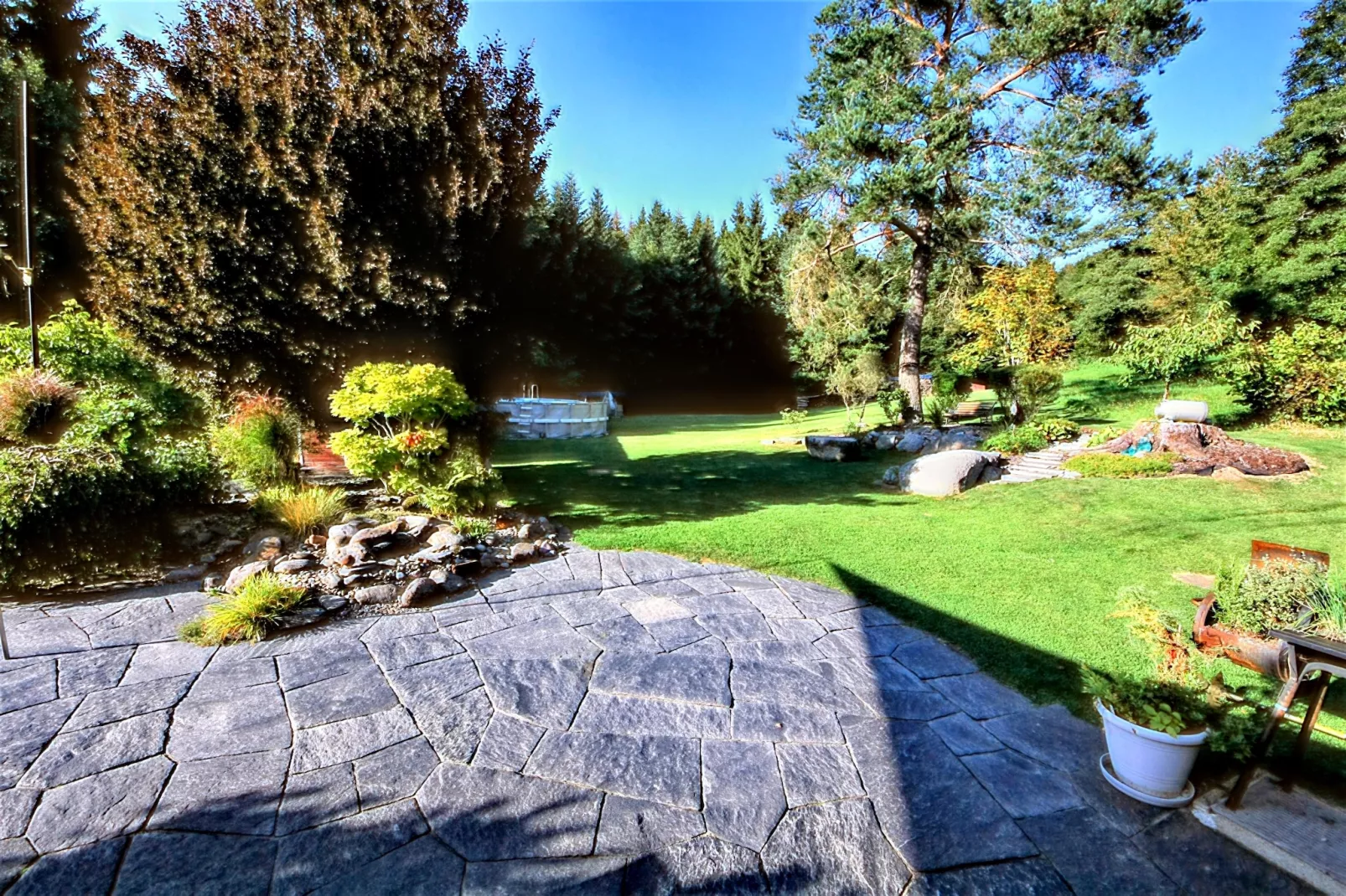 Ferienwohnung Herrischied-Gardens in summer