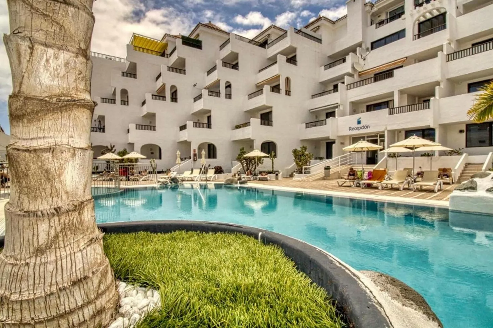 Luxury Penthouse Garajonay-Außenbereich Sommer