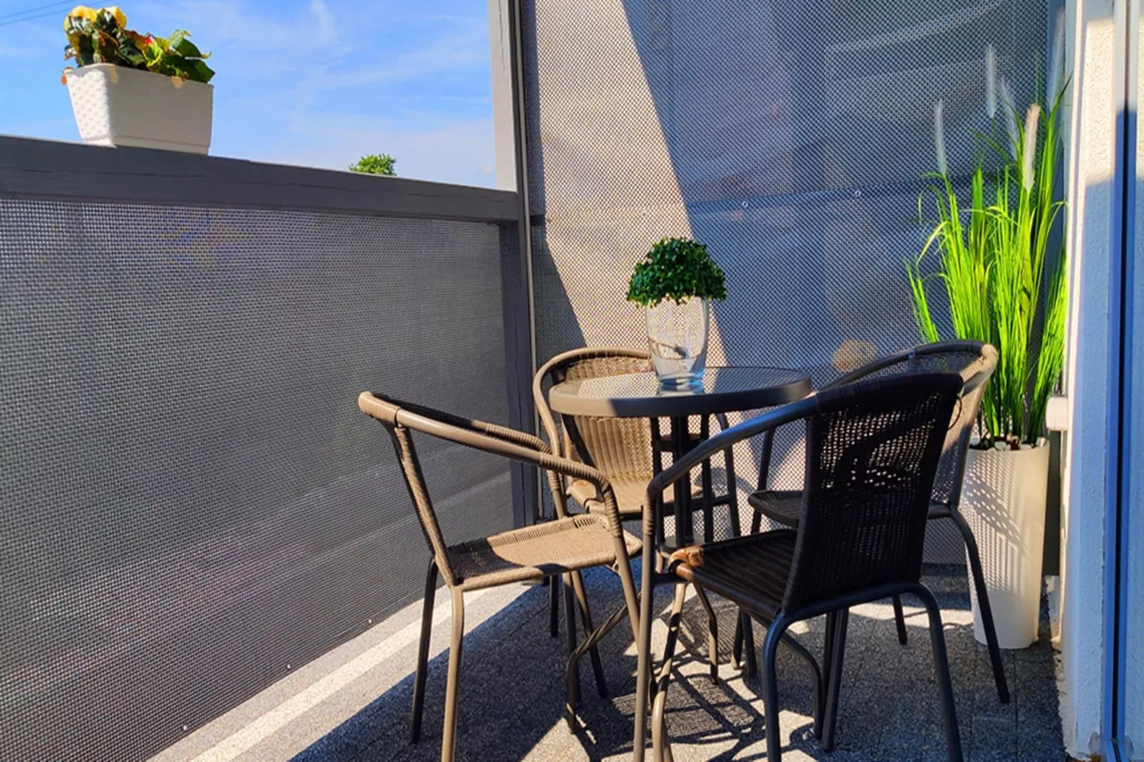 Domki wakacyjne Przewloka-Terrasse / balcon