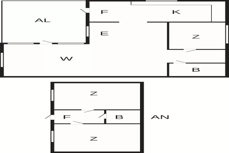Maison de vacances pour 7 a RAMDALA-Plan