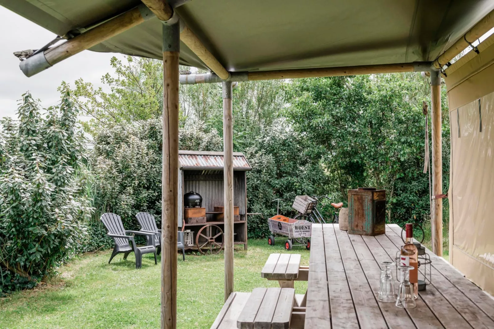 Beach Lodge - Duynpark-Terrasse / balcon