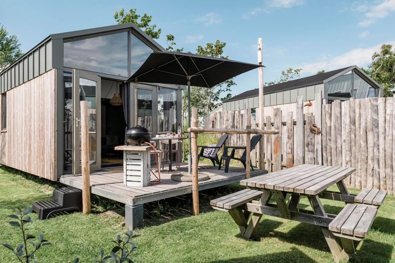 Reddingshuisje - Duynpark-Außenbereich Sommer