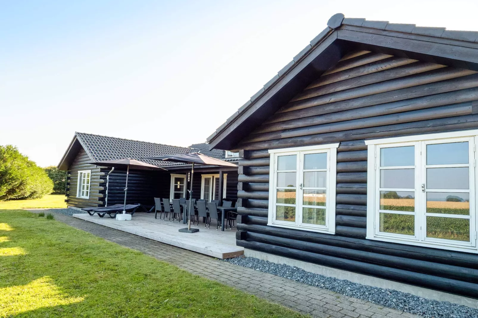 Luxus-Lodge mit Limfjordblick -- By Traum Ferienwohnungen-Im Freien