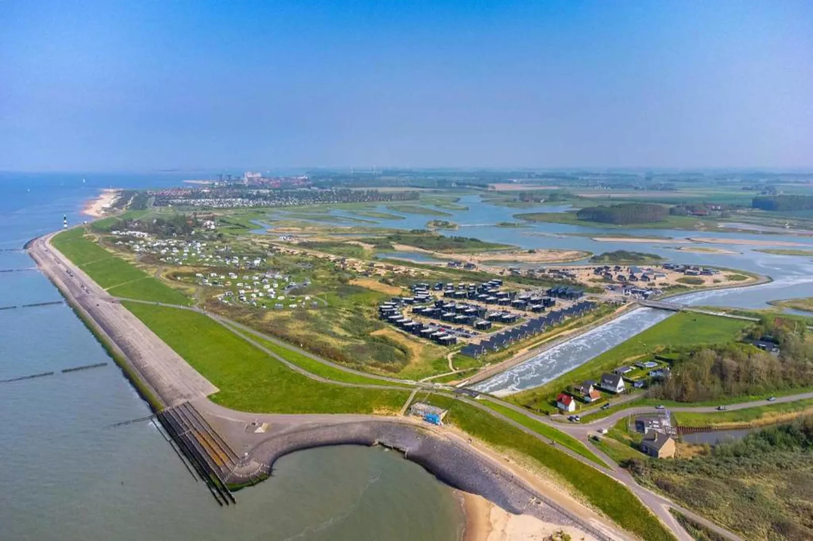 Scheldeveste 163 Zwin Breskens-Areas within 20km in summer