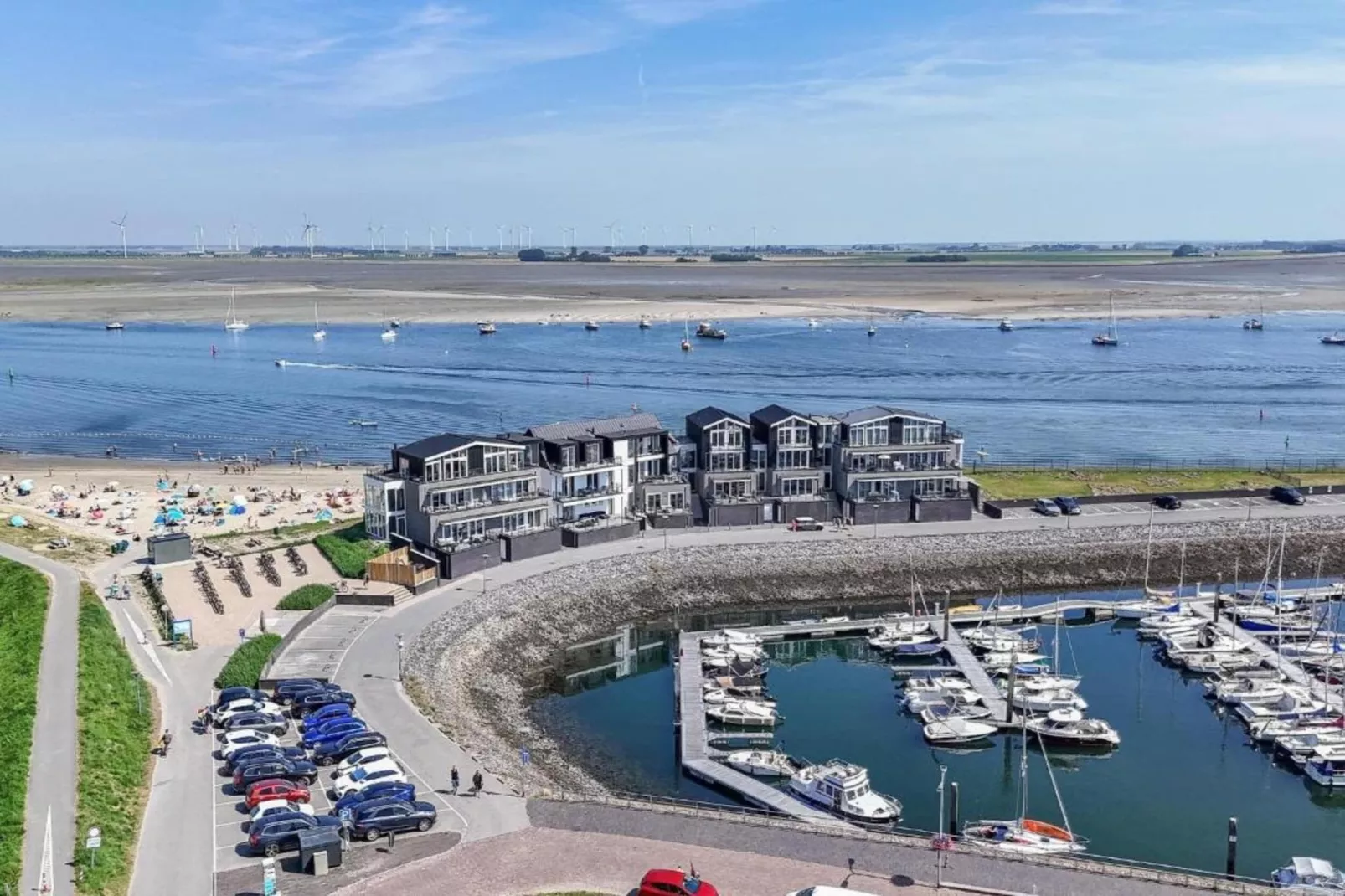 Luxe appartement Vista Maris - Havenweg 8-46  Sint-Annaland Oosterschelde-Zones été à 20 km