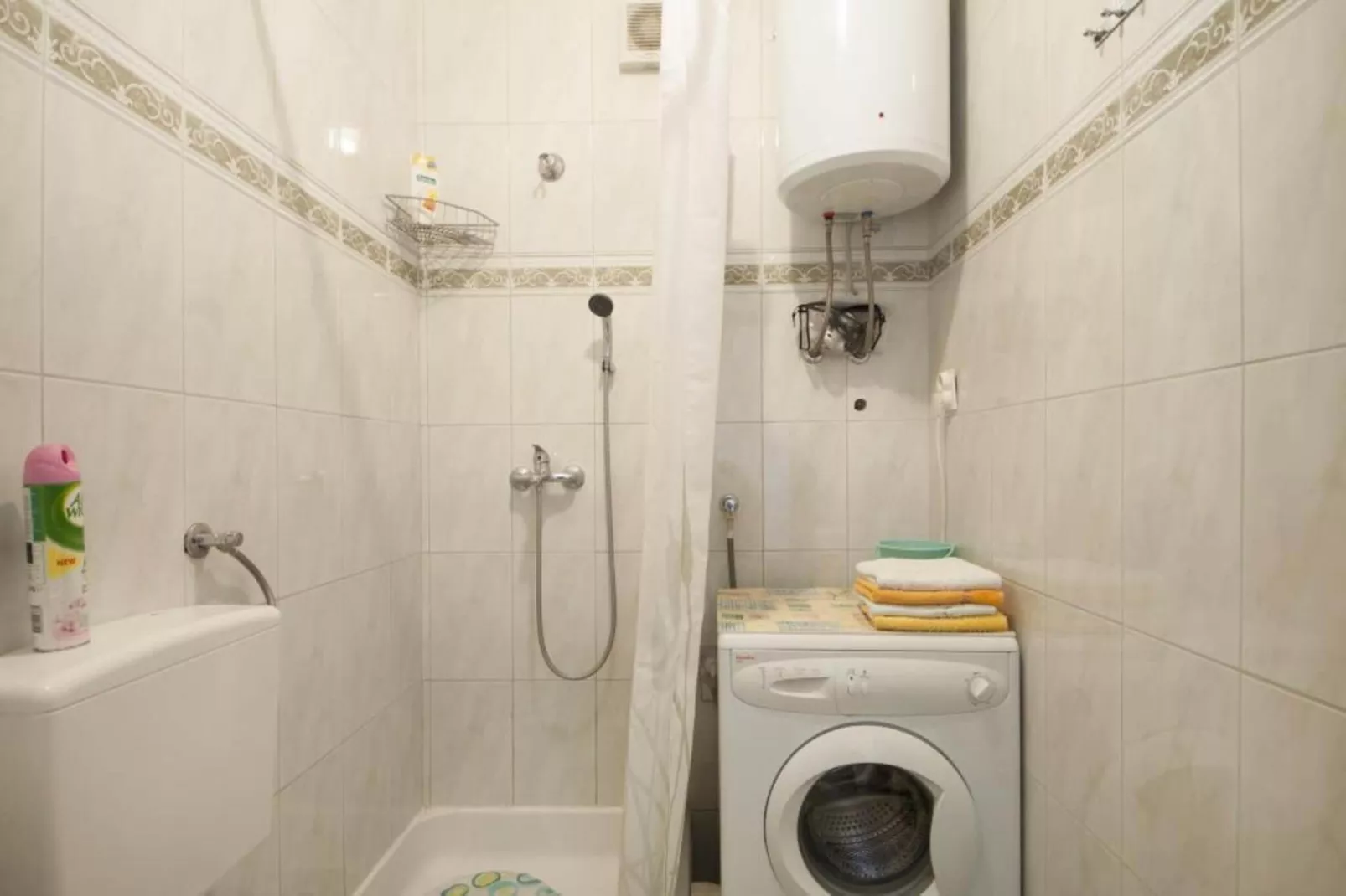 Apartments Mira -One Bedroom Apartment with Terrace and Sea View(A1)-Salle de bain