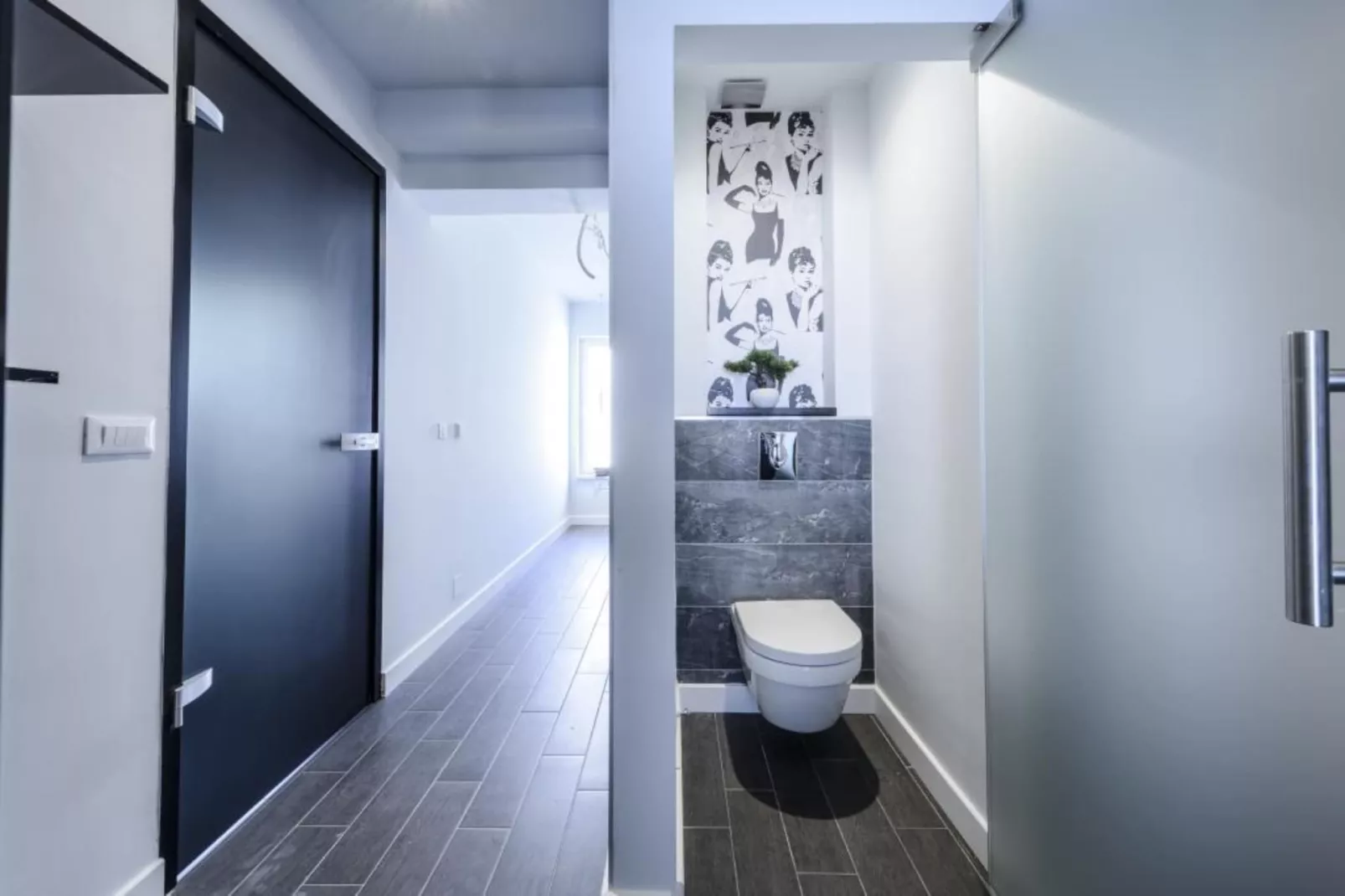 Apartment LaVilla - Two Bedroom Apartment with Balcony and Sea View (Žuti)-Bathroom