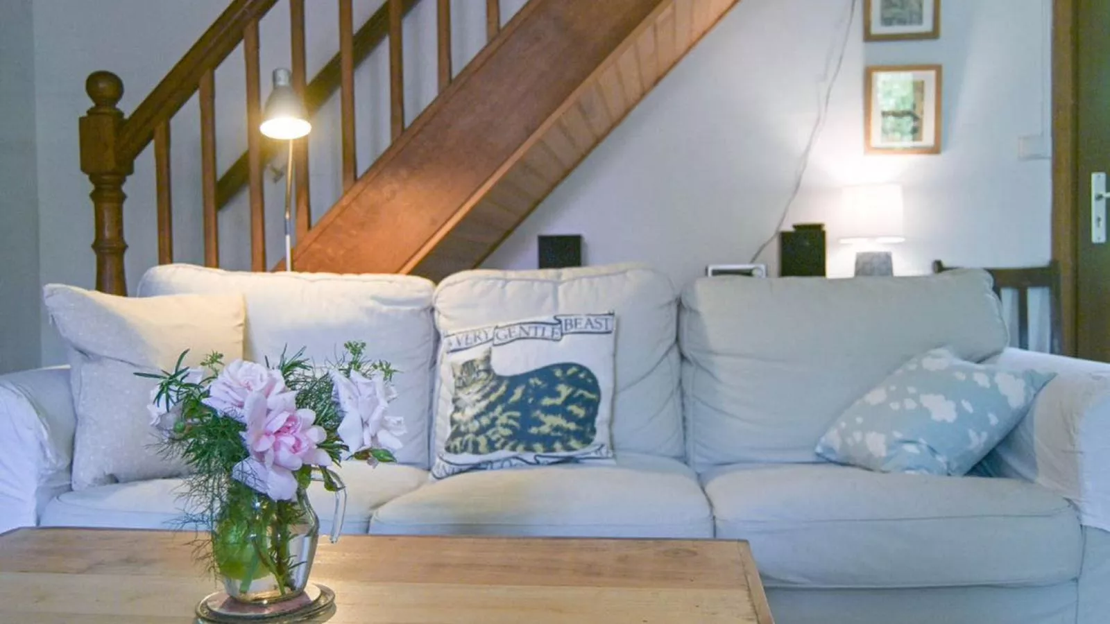 Gite Le Chevalier-Living room