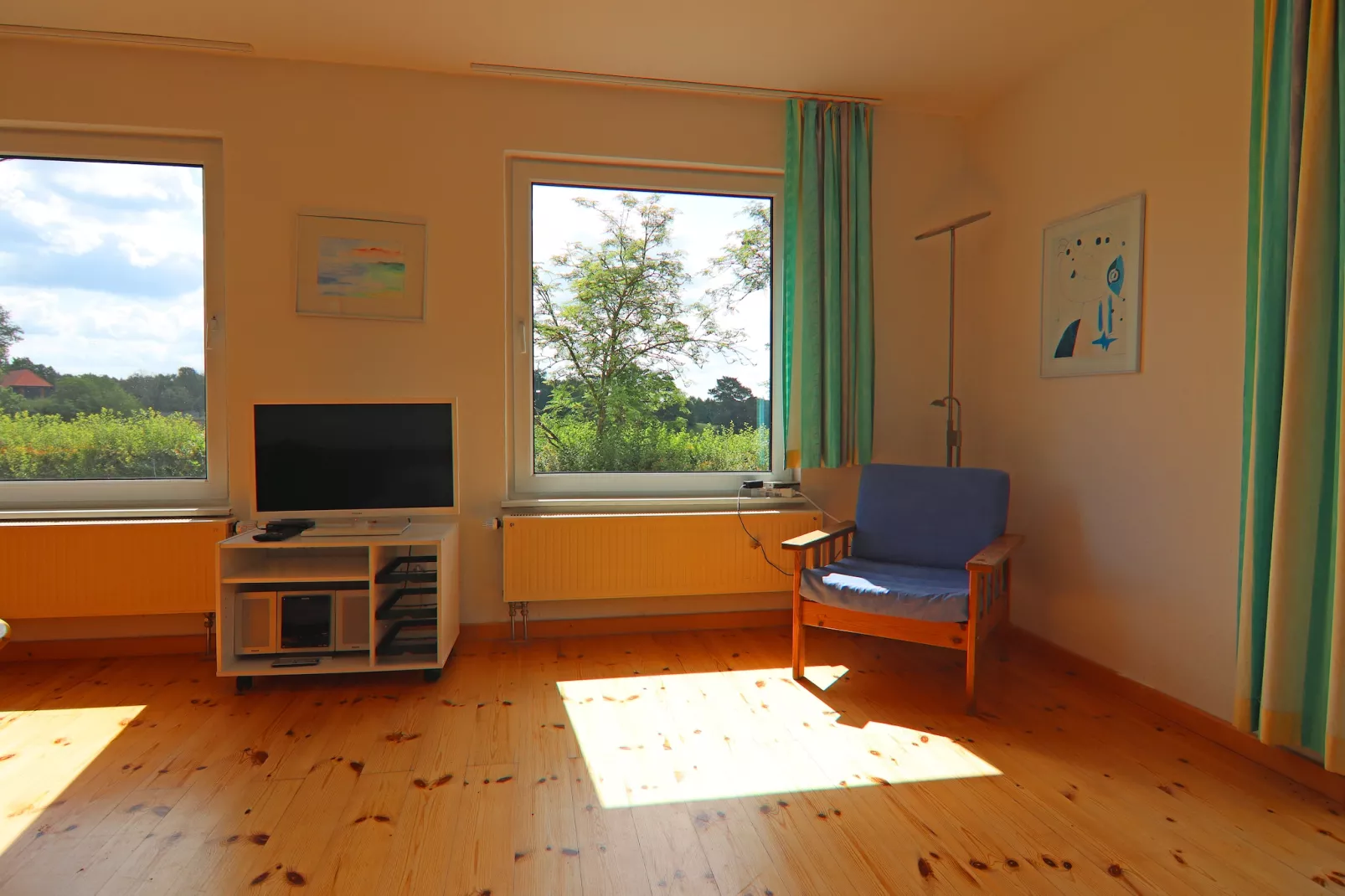 Ferienhäuser Inselblick / Ferienhaus 3 60 qm-Living room