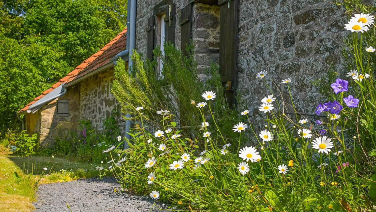 Gite Le Chevalier-Gardens summer