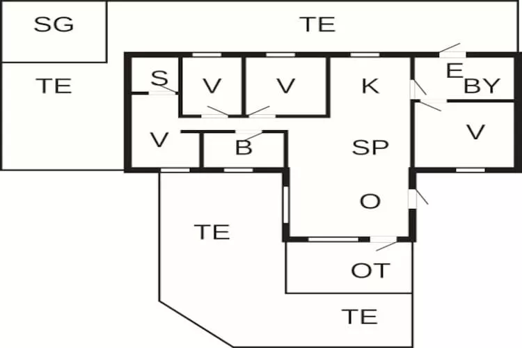 9 person holiday home in Hadsund-Floor plan