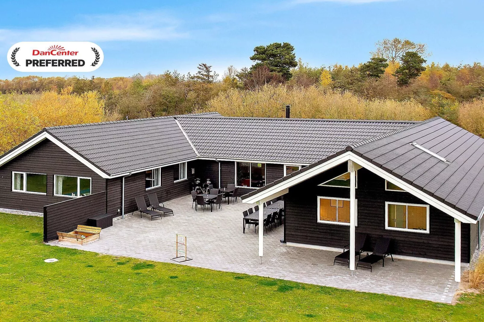 22 Personen Ferienhaus in Idestrup