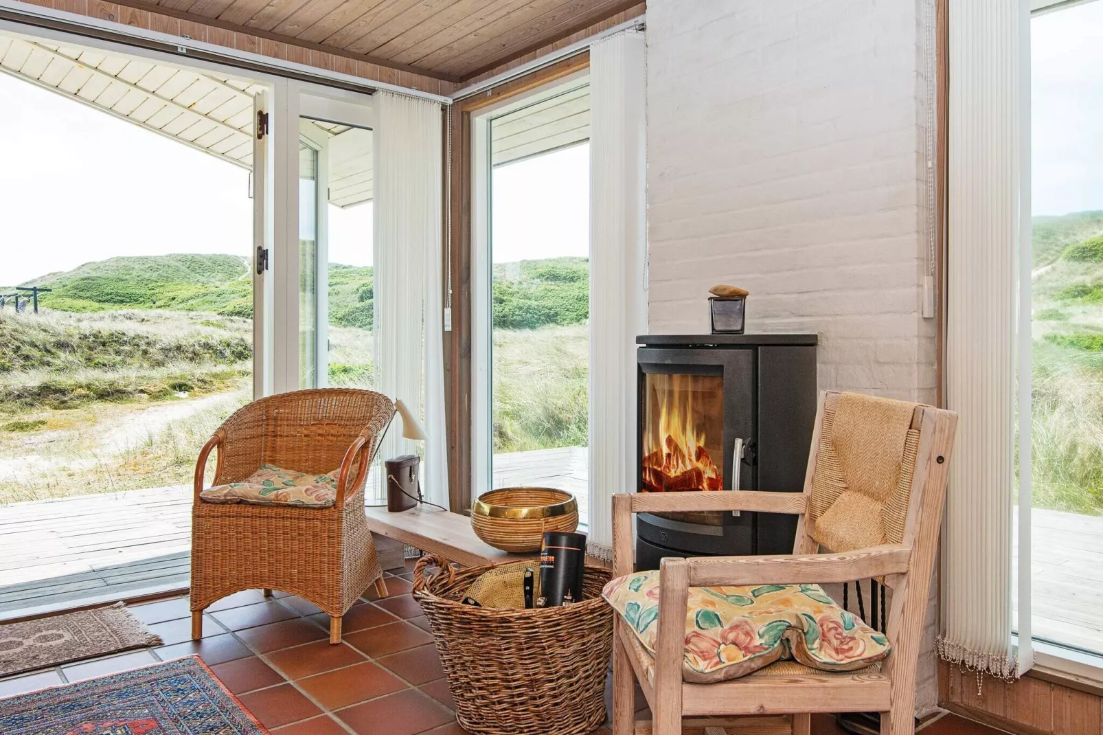 Maison de vacances pour 5 a Hvide Sande-Intérieur