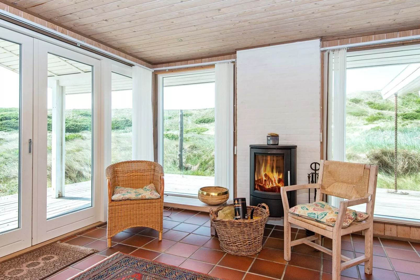 Maison de vacances pour 5 a Hvide Sande-Intérieur