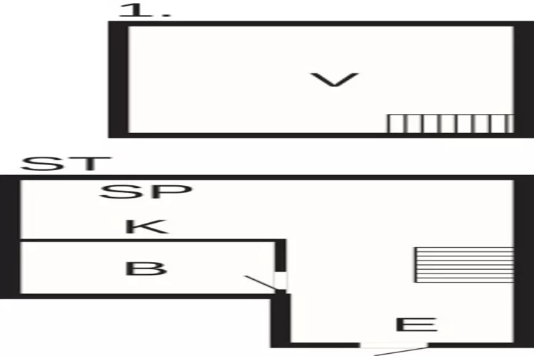 Maison de vacances pour 2 a Brovst-By Traum-Plan