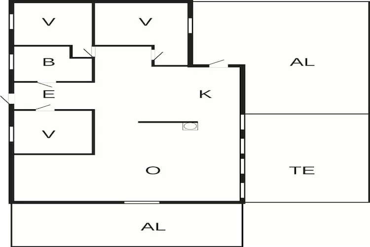 Maison de vacances pour 4 a Svelgen-By Traum-Plan