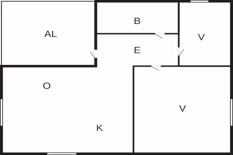 4 person holiday home in TORUP-Floor plan