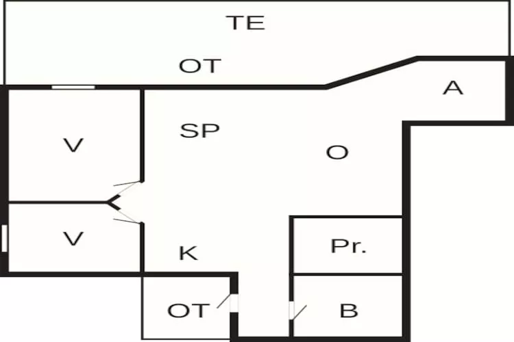 6 Personen Ferienhaus in Ebberup-By Traum-Grundriss