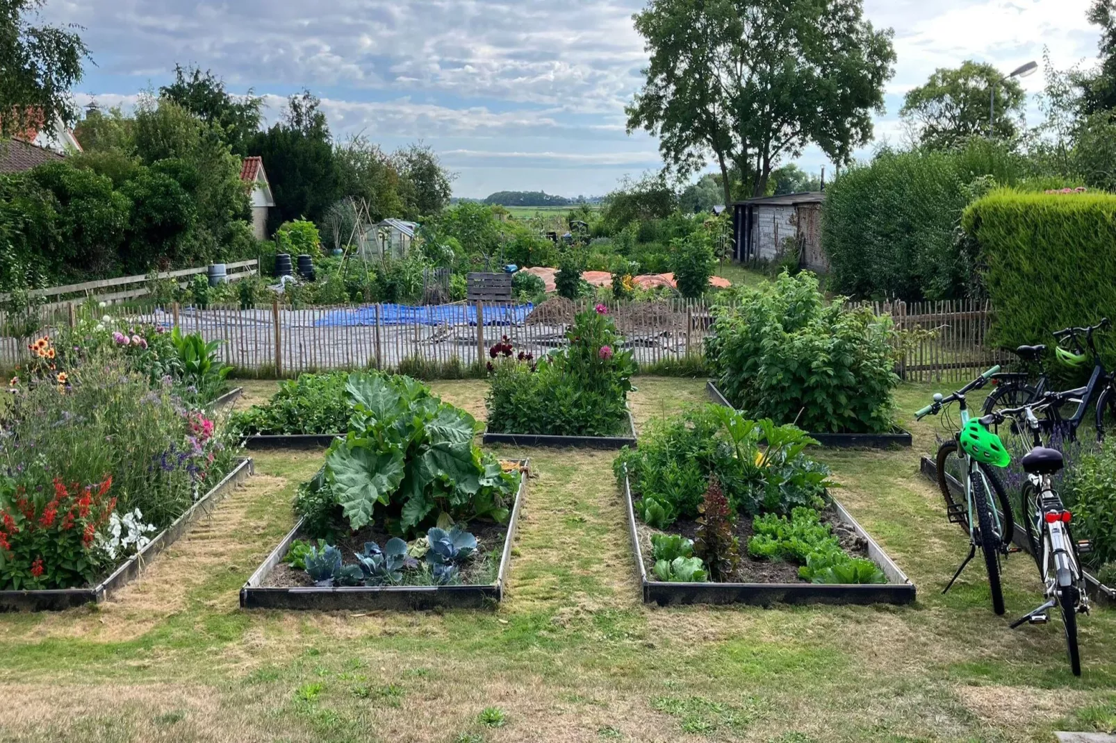 Fancy-Gardens in summer