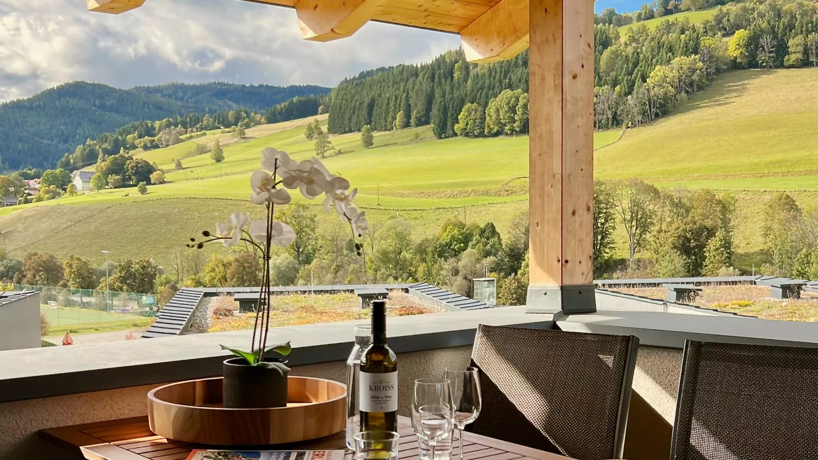 Chalet Kolibri-Terrasse/Balkon