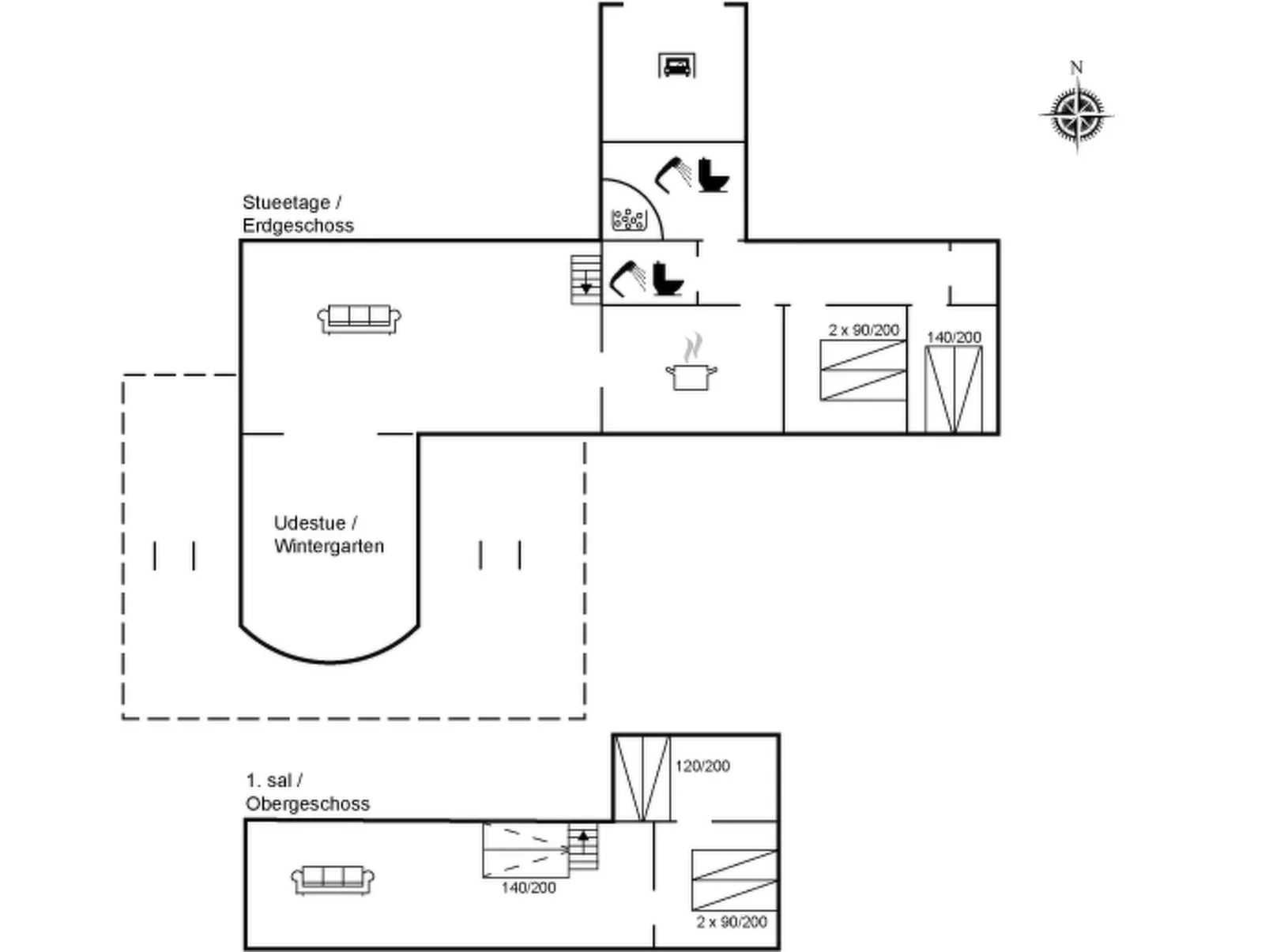 "Pauli" - 75m from the sea