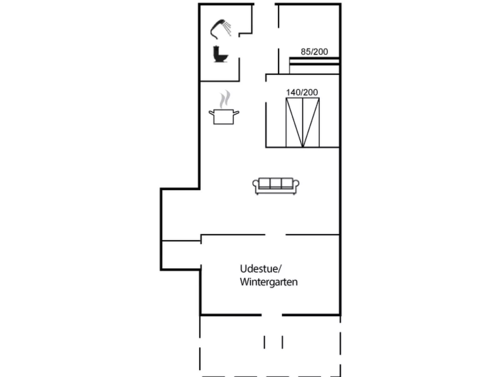 "Snefrid" - 12km from the sea