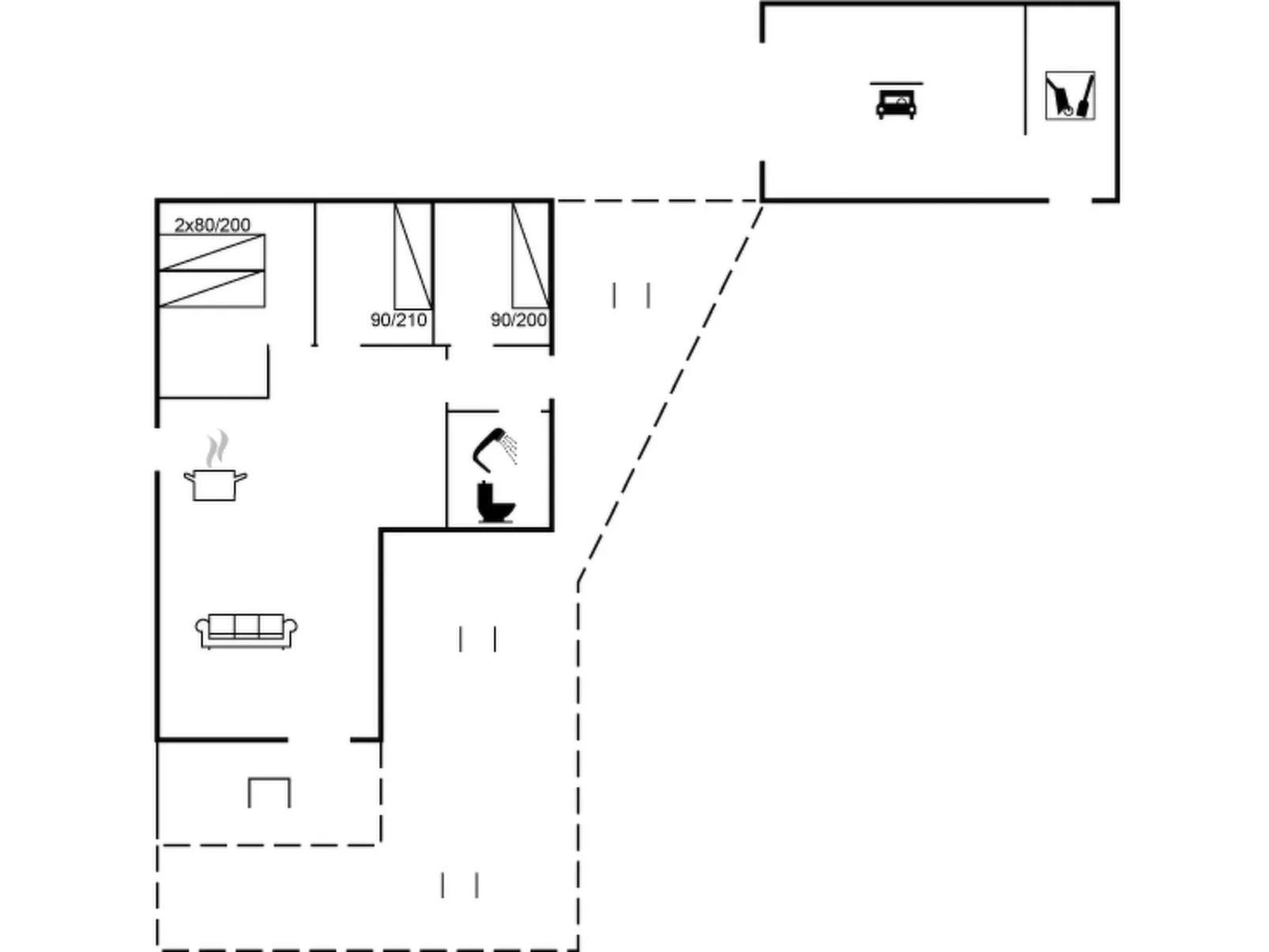 "Amabel" - 200m from the sea