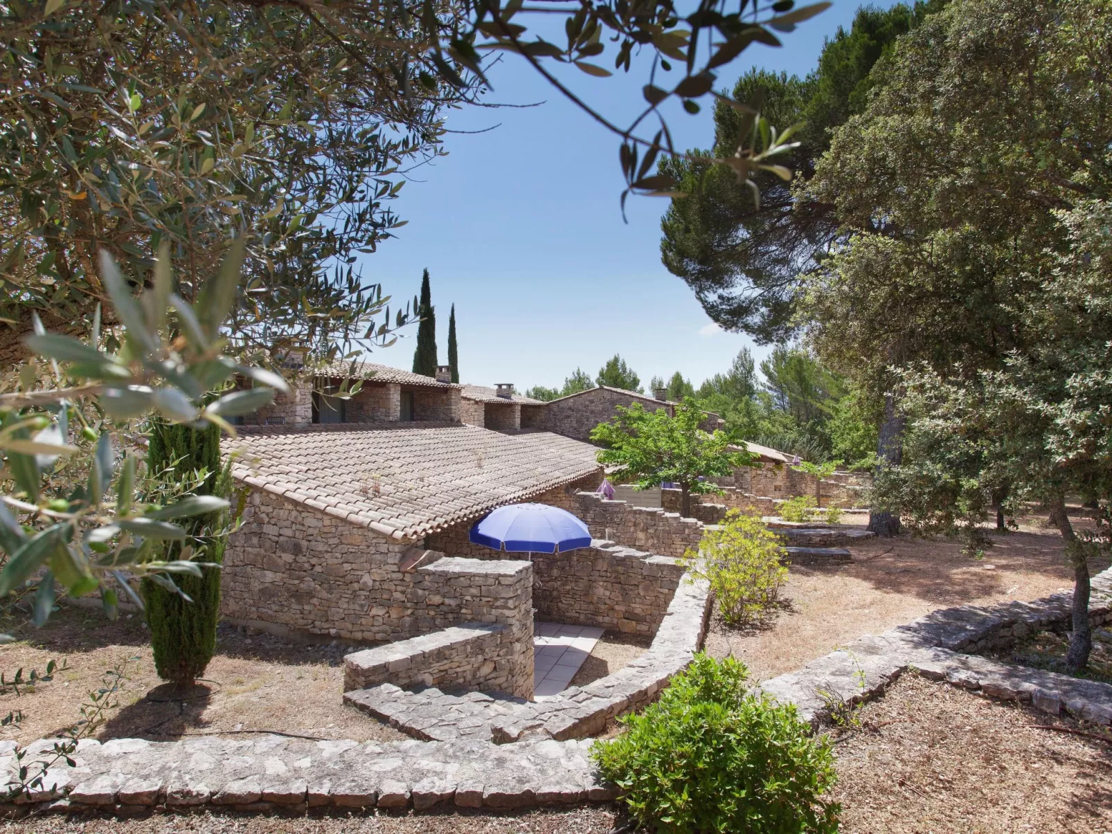 Odalys Référence La Bastide des Chênes-Draußen