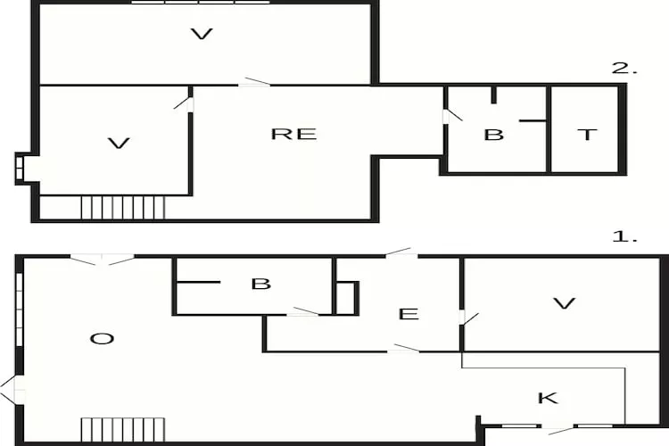 Maison de vacances pour 5 a Tisvildeleje-Plan