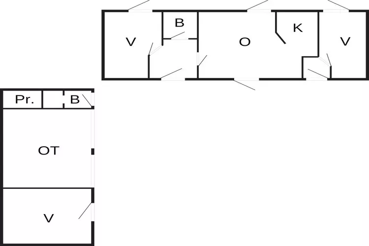 8 person holiday home in Thyholm-By Traum-Floor plan