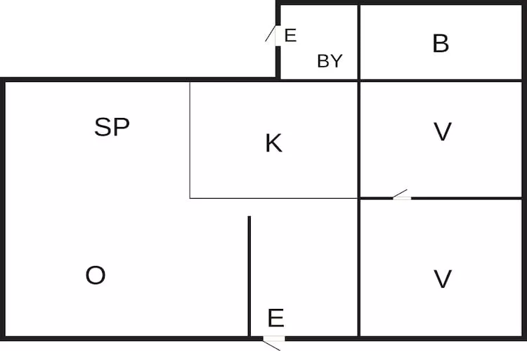 4 Personen Ferienhaus in FURUBY-By Traum-Grundriss