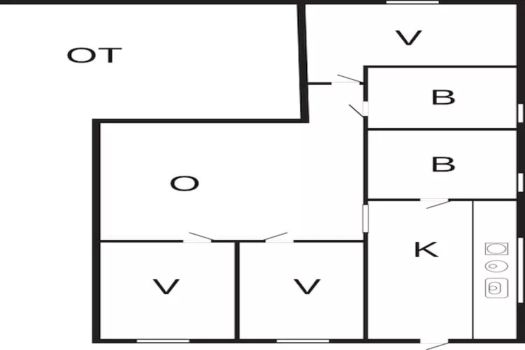 Maison de vacances pour 6 a HENÅN-By Traum-Plan