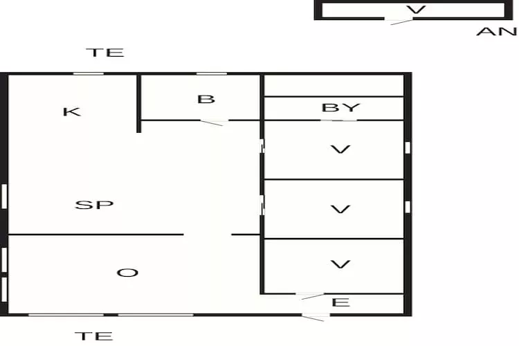 4 star holiday home in LAHOLM-By Traum-Floor plan