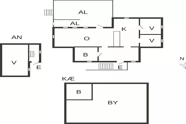 4 star holiday home in Rabbalshede-By Traum-Floor plan