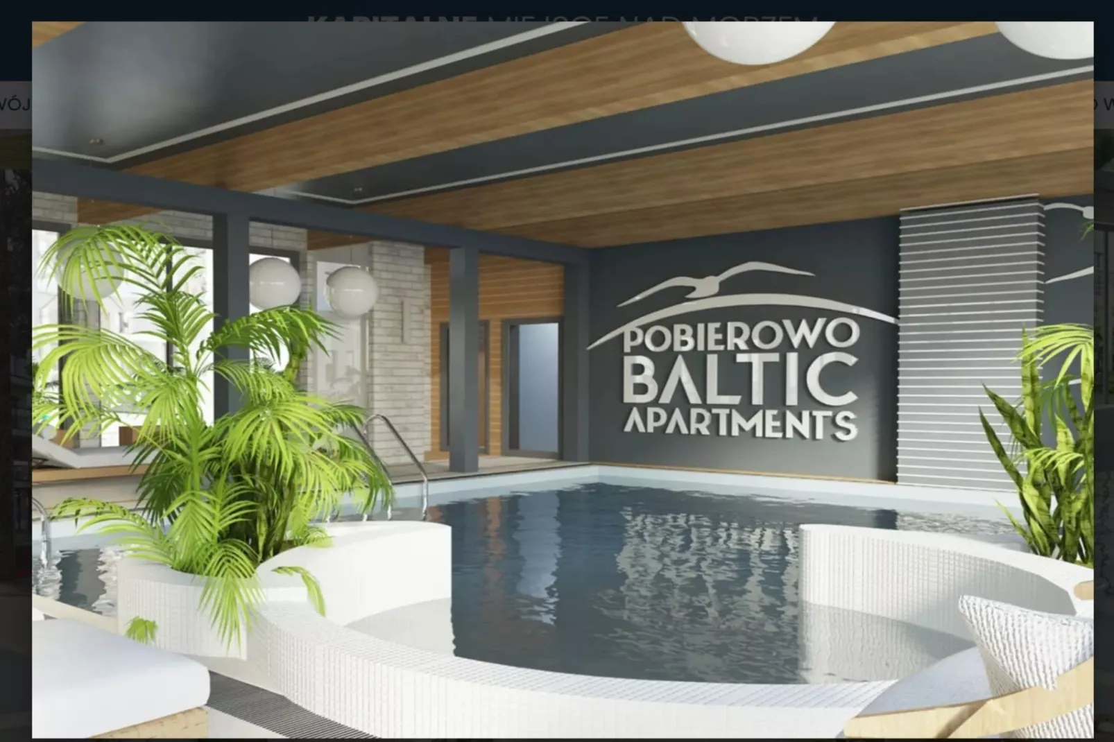 Apartament Powst Wlkp A16/12 Pobierowo-Swimming pool