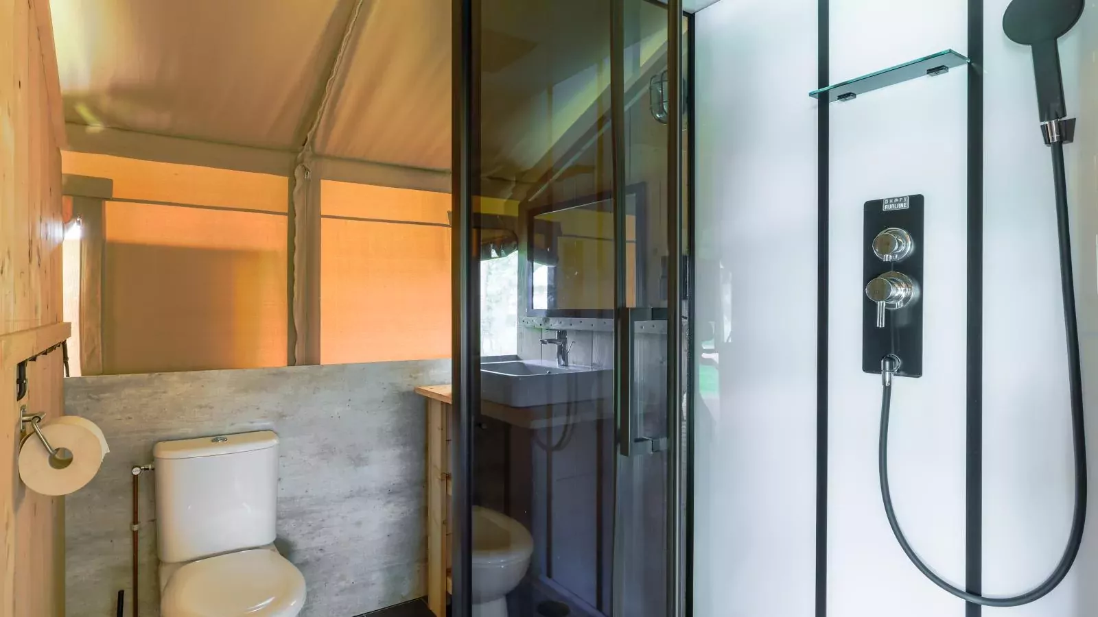 Safaritent 4-Bathroom