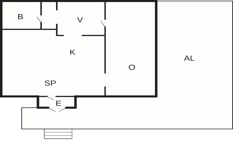 Idyllischer Kurzurlaub mit Privatstrand-Grundriss