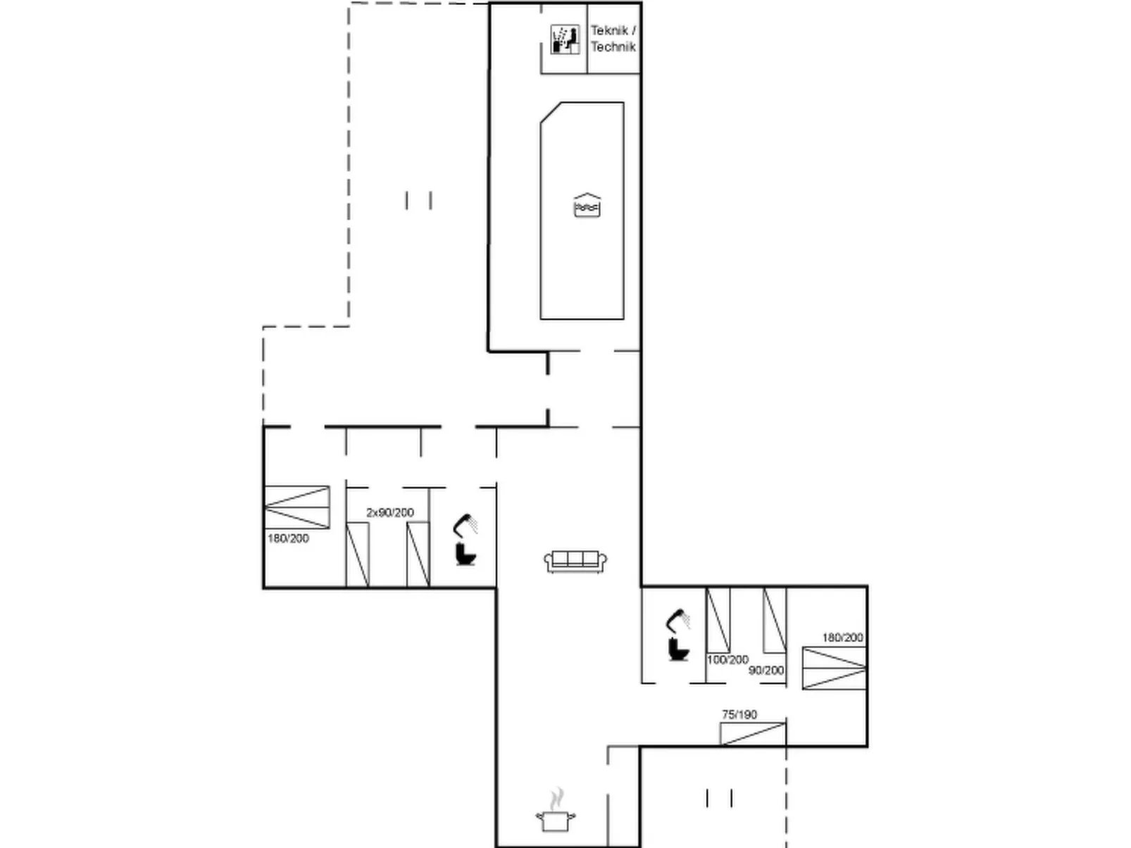 "Fredsine" - 900m from the sea