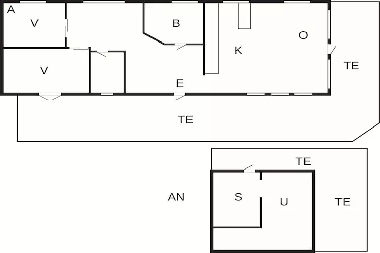 4 Sterne Ferienhaus in LULEÅ-Grundriss