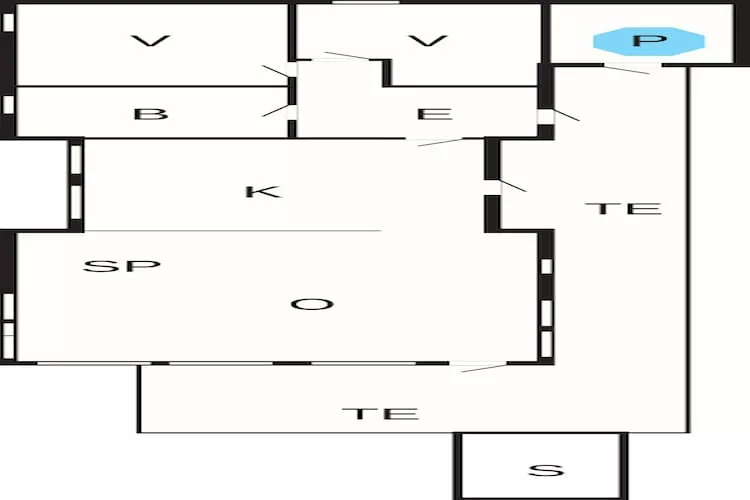 5 star holiday home in stokmarknes-Floor plan