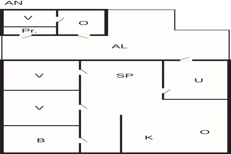 Beautiful holiday home near sea-By Traum-Floor plan