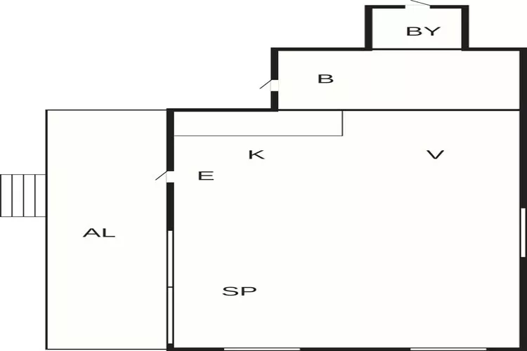 4 star holiday home in Drottningskär-Floor plan