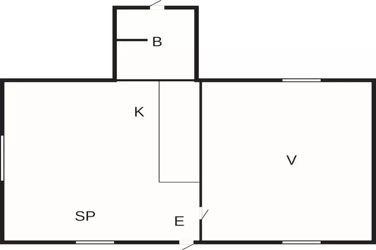 4 Personen Ferienhaus in NYKVARN-Grundriss