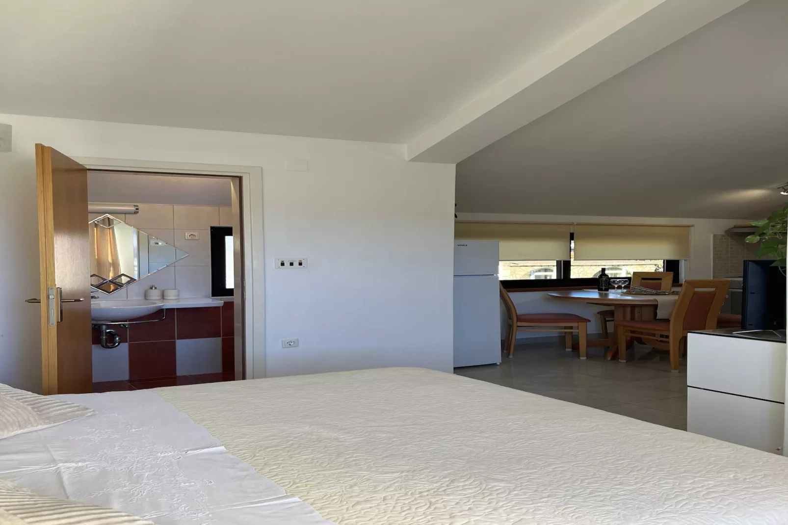 Apartment Josipa  Vela Luka- Studio Apartment with Balcony and Sea View-Küche