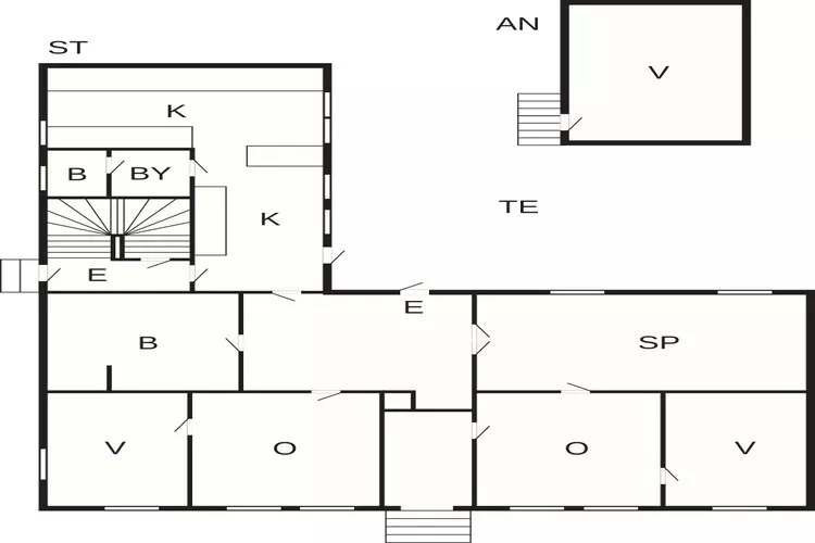 5 star holiday home in SIMRISHAMN-Floor plan