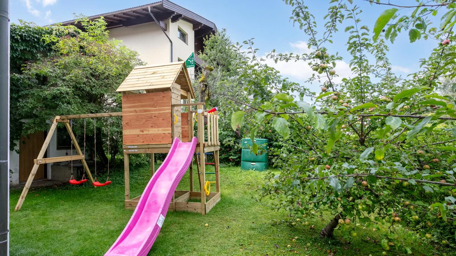 Apart An der Ache-Garten Sommer